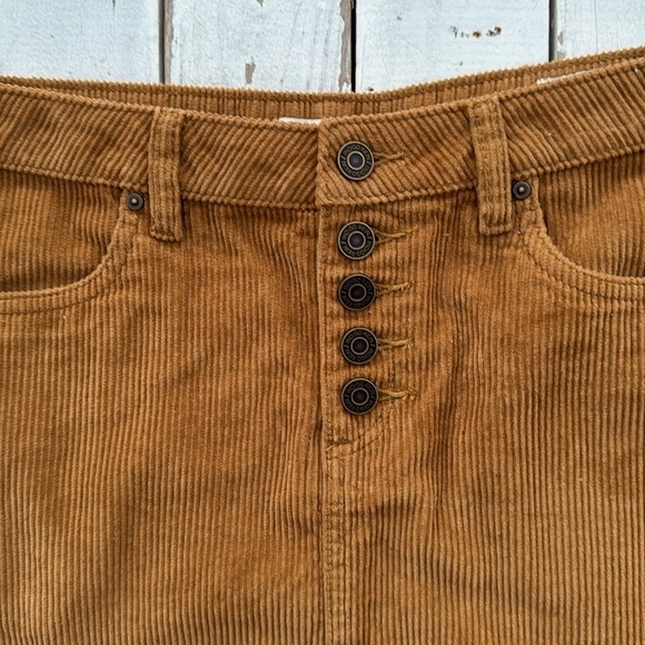 Indigo Rein Corduroy Mini Skirt - Picture 2 of 5